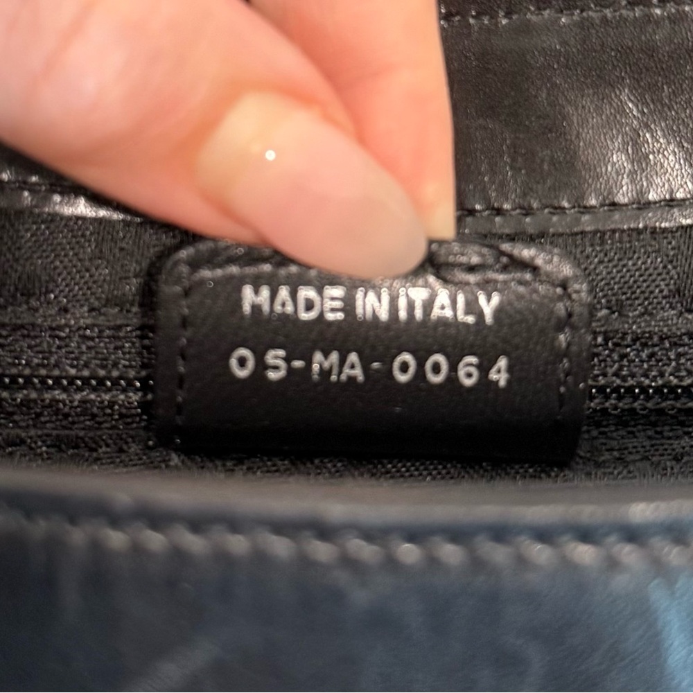 Vintage Dior Diva Black Leather Bag - Picture 11 of 11